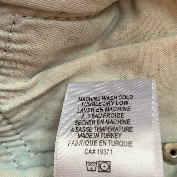Re/Done High Rise Ankle Crop Jeans 26 - Picture 14 of 15